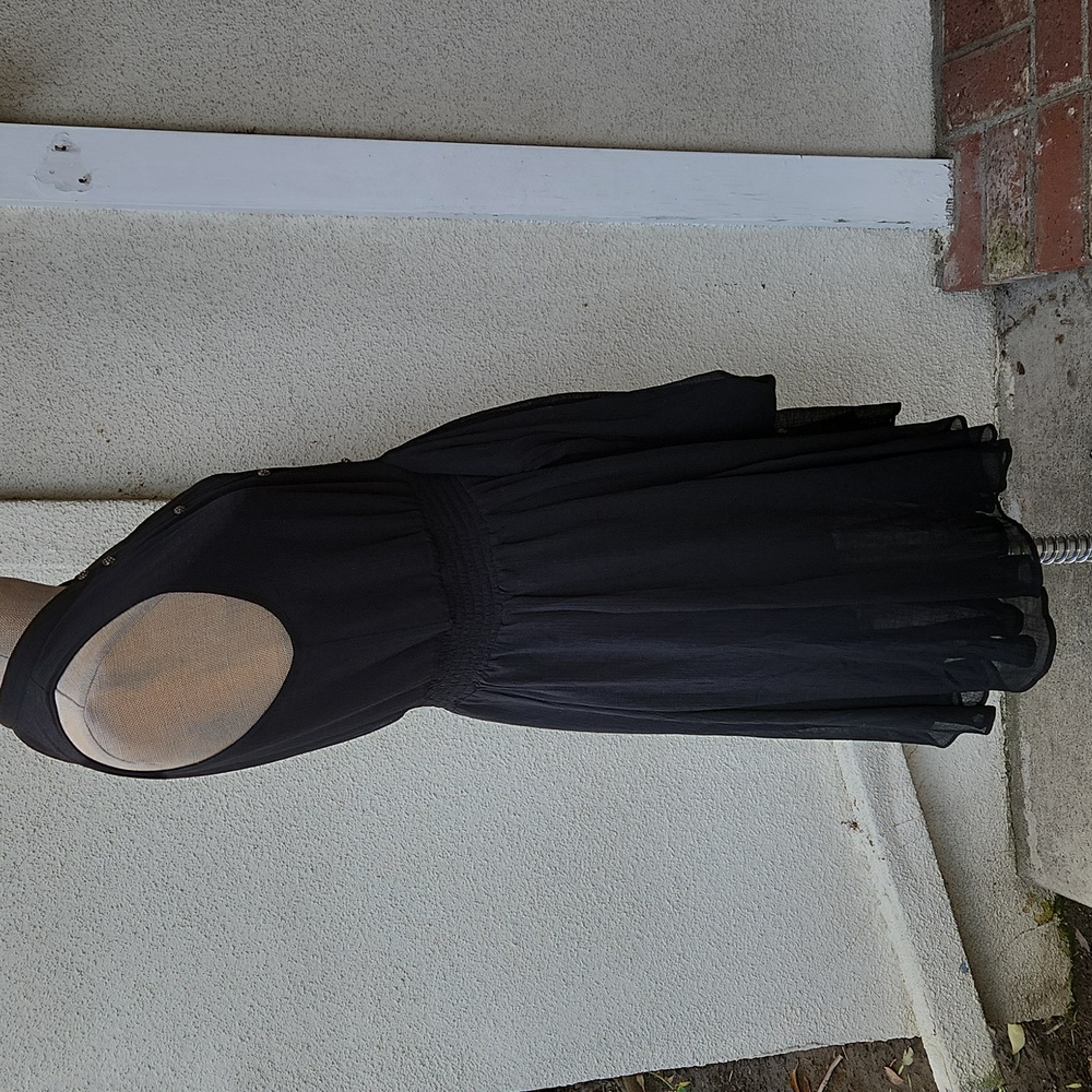Karl Lagerfeld Black Dress - Size 10 - Picture 7 of 11